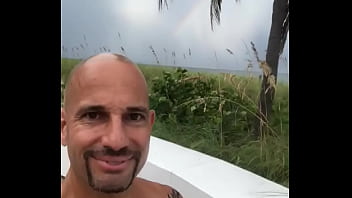 Preview 2 of Seachomegle Emo Cam - RAINBOW AT THE BEACH