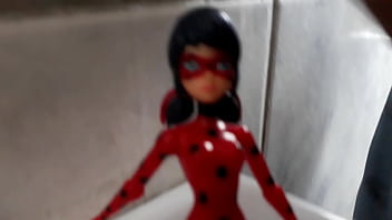 Preview 1 of Channon Rose Porn - Ladybug figure cumshot