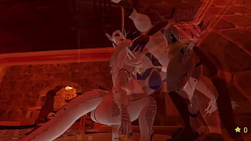 Preview 3 of Moniqe Anal Gangbang - Kobolewds Threesome at the Club~