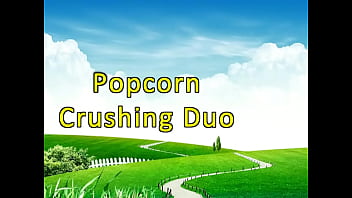 Preview 2 of Lose Vrigine - Popcorn Crushing Duo (Fetish Obsession)