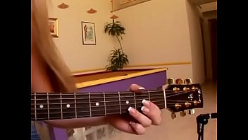 Preview 1 of Galiz Sex - Girl plays first gitarre then she get fill cum inside