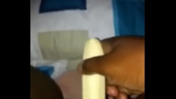 Preview 4 of Ayah Por Anak - ugandan girl carol uses a banana