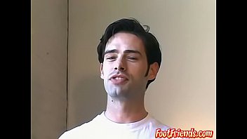 Preview 1 of Kicking Sec - Solo toe sucking with handsome stud Christopher