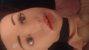 Preview 4 of Jordi Bigtits Mom - Amber doll facial