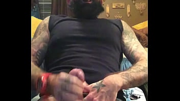 Preview 1 of Great Genk - RIPESMOKER HAIRY CUMTANKS JACKOFF FURRY BUSH STROKING DONG MUSHROOM