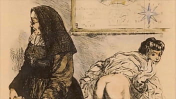 Preview 2 of First Make Love Virgin - vintage erotic drawings