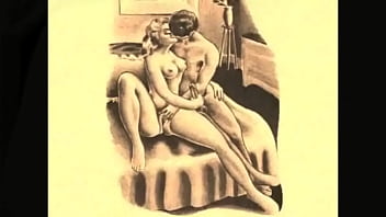 Preview 3 of Mia Khalifa Sec Pron - vintage erotic drawings