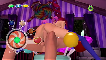 Preview 4 of Real Ijdian - 3DGSPOT - Hot Animated Fuck During Sex Game With A Big Titties Cutie! 3D CARTOON PORN!