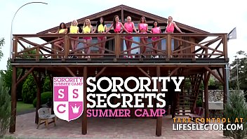 Preview 1 of Me And Rissa - Sorority Secrets - Summer Camp Part 4 (Teen POV Adventure)