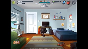 Preview 1 of Sex In The Kitchen Table - Summertime Saga ep 7 - Ser&aacute_ que tenho chances com ela???