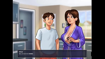 Preview 4 of Sex In The Kitchen Table - Summertime Saga ep 7 - Ser&aacute_ que tenho chances com ela???