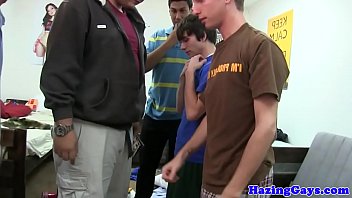 Preview 1 of Yoga Instructor Dating - twinks hazed in dorm room