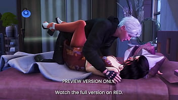 Preview 3 of Fucking Girl In Swimming Pool - Playful Hearts - 3d Hentai - Preview Version