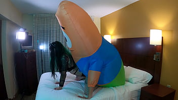 Preview 2 of Xxx Nigro Nd - Patrick Star Fucks Goth Crossdresser