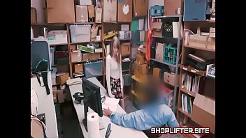 Preview 2 of Danny Fucks Aletta Ocean - Teen Busted Stealing Panties