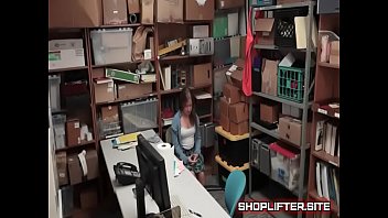 Preview 1 of Marco Sharp Naked - Naughty Shoplifting Nympho Backroom Shop Hidden-Cam Fucking