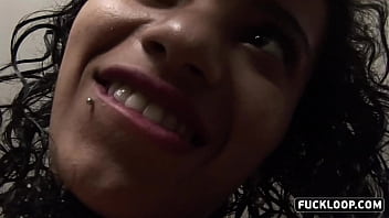 Preview 1 of 15yir Girls - Gorgeous girl makes a big cock disappear