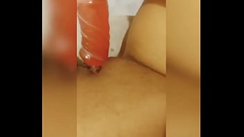 Preview 3 of Busty Qmy C - Como cuando no estas en casa y tu mujer te extra&ntilde_a tanto que deciden hacer un sexchat y permites que le hable a su juguetito que le comprastes como si fueras tu!! Jejeje me encant&oacute_ esta nueva experiencia!!