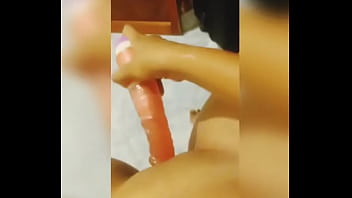 Preview 4 of Busty Qmy C - Como cuando no estas en casa y tu mujer te extra&ntilde_a tanto que deciden hacer un sexchat y permites que le hable a su juguetito que le comprastes como si fueras tu!! Jejeje me encant&oacute_ esta nueva experiencia!!