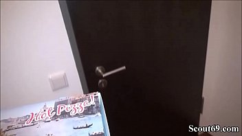 Preview 1 of Pakistan Sexxxx Vidio - German Teen Seduce Pizza Guy to Fuck in Sexy Lingerie