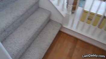 Preview 1 of Mompov Com Cynthia - Masturbating teen stepdaughter spied on shhhhhhhh!