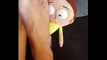 Preview 3 of Ferrera Gomez Oldje - Giantess Tramples and Crushes 2 Tiny Men (Rick and Morty Plush)