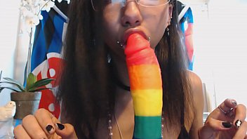 Preview 2 of Xem Phim Sec Nhat Tap The 100 25 - Blowjob POV Thick Dick Rainbow Dildo