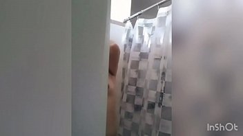 Preview 2 of U Steen - Cute Latina - showering