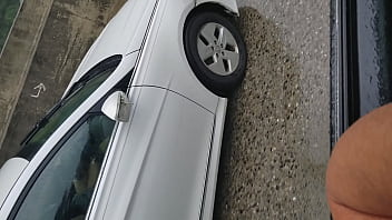 Preview 3 of Agaly Sex - Piernotas en el carro