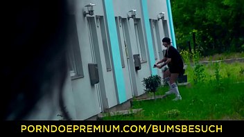 Preview 2 of Nirmala Anty - BUMS BESUCH - Hot ebony porn star Josy Black rides cock and blows German amateur