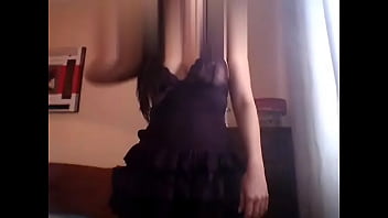 Preview 4 of Forced To Hard - Minha patroa portuguesa manda videos equanto corno do meu patrao me da ordens nu trabalho