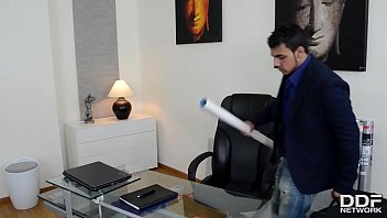 Preview 1 of Slutty Luxe - Secretary Hannah Sweet Fucked Hard by Boss at Office