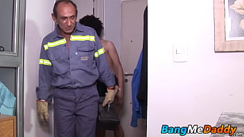 Preview 1 of Girls Pee Porn - doggy styles his twink lover before spraying load