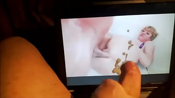Preview 4 of Box Truck Massage Sex Com - cum tribute on pornstar - jerking while watching porn