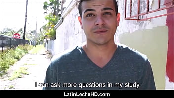 Preview 2 of Wonderful Fucking - Straight Young Spanish Latino Jock Interviewed By Gay Guy On Street Has Sex With Him For Money POV