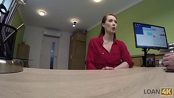 Preview 1 of Man Solo Masturbationmas - LOAN4K. Sex for cash is the best business strategy of buxom redhead