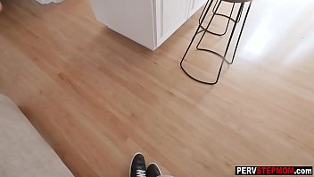 Preview 1 of Liftedd Ass - Slutty MILF stepmom sucked a stepsons big cock to shut up