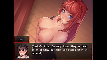 Preview 4 of Japan Sister In Law Alone - Harem In Another World [ Harem Hentai Game ] Ep.1 Seducing the hot redhead popular girl !