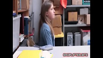 Preview 3 of Amazing Tetonas - Nervous Amature Waits In Backroom