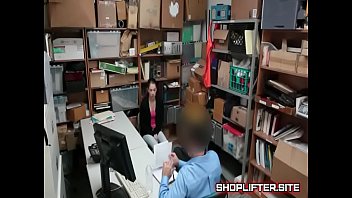 Preview 2 of Bi Pi Porn - Kinky Shoplifting Hottie Backroom Shop Hidden-Cam Fucking