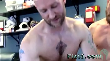 Preview 4 of Schitting Tube - Gay hunks sex first time First Time Saline Injection for Caleb