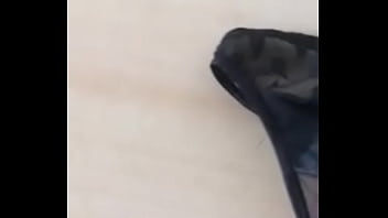 Preview 1 of Xx Sexy Bf Full Hd - Calcinha melada da minha esposa depois de sair sozinha na balada