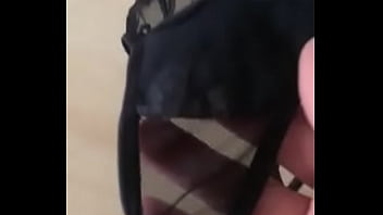 Preview 4 of Xx Sexy Bf Full Hd - Calcinha melada da minha esposa depois de sair sozinha na balada