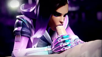 Preview 4 of Young Pone Video - Sombra mamada invisible - Overwatch animation - Yeero