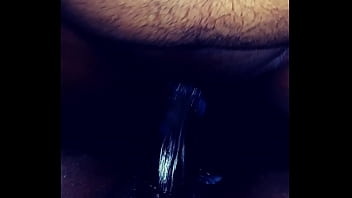 Preview 2 of Desi Webam - Dark Chocolate stroking Caramel creamy pussy