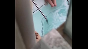 Preview 3 of Mike Adriano Funs Dani Daniels - Caught naked girls in the pool.