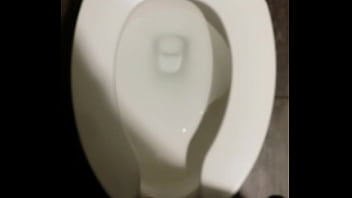 Preview 1 of Uae Boobs - Another long yellow piss in a public toilet.