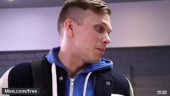 Preview 2 of Www Xxx Porn Movie Hd - Men.com - (Ethan Chase,  William Sawyer) - Breakfast Cub A Gay Xxx Parody Part 2 - Drill My Hole - Trailer preview