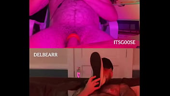 Preview 2 of Big Panies Sex Hard - Working from home with its g00se full vid coming soon ?