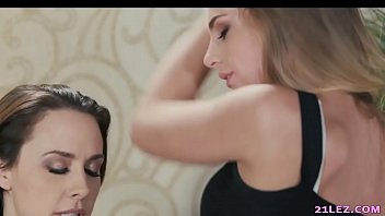 Preview 2 of Mom San Suhagrat Sax Video - Busty lesbian boss Chanel Preston and Sydney Cole